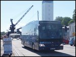 Mercedes Travego von GFB-Reisen aus Deutschland im Stadthafen Sassnitz.