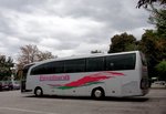 Mercedes Travego von Engelhardt Reisen aus der BRD in Krems.