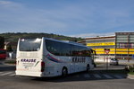 Mercedes Travego von Krause Reisen aus der BRD in Krems gesehen.