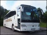 Mercedes Travego von Nickel aus Deutschland in Bergen.