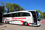 Mercedes Travego von Strier Reisen aus der BRD in Krems gesehen.