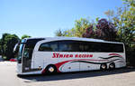 Mercedes Travego von Strier Reisen aus der BRD in Krems gesehen.