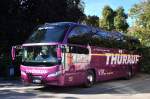 NEOPLAN CITYLINER von THRAUF Reisen aus der BRD am 25.9.2012 in Krems an der Donau gesehen.