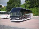 Neoplan Cityliner von Krautgartner aus sterreich im Stadthafen Sassnitz.