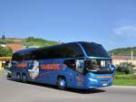 NEOPLAN CITYLINER von FAVARO`s Touristik am 19.5.2013 in Krems an der Donau unterwegs.