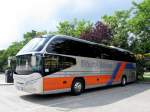 Neoplan Cityliner von BUML Reisen aus der BRD am 7.6.2013 in Krems an der Donau.