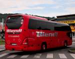 Neoplan Cityliner von Biendl Reisen aus der BRD am 27.JUli 2014 in Krems gesehen.