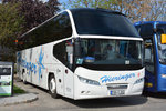 Neoplan Cityliner von Hieringer aus der BRD in Krems gesehen.