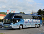 Neoplan Cityliner von der Medenbach Touristik aus der BRD in Krems unterwegs.