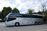 Neoplan Cityliner vom Reisebro Stempfl aus der BRD in Krems gesehen.