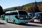 Neoplan Cityliner aus Italien in Krems gesehen.