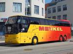 Neoplan Cityliner von Merkel aus Deutschland in Sassnitz.