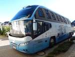 Neoplan Cityliner von Frankenland Reisen aus Deutschland in Sassnitz.