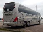 Neoplan Cityliner von Bischoff Touristik aus Deutschland im Stadthafen Sassnitz.