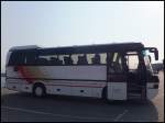 Neoplan Jetliner von Der Rennersdorfer aus Deutschland im Stadthafen Sassnitz.