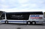 Neoplan Skyliner von der Ehrlich Touristik aus der BRD in Krems gesehen.