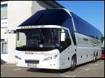 Neoplan Starliner von Bohr aus Deutschland im Gewerbegebiet Sassnitz.