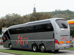 Neoplan Starliner von Sato tours aus Spanien in Krems unterwegs.