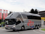 Neoplan Starliner von Sato tours aus Spanien in Krems unterwegs.