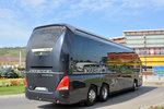 Neoplan Starliner vom Reisedienst Nickel aus der BRD in Krems gesehen.