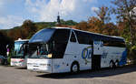 Neoplan Starliner von OBERGER Reisen aus sterreich in Krems gesehen.