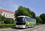 Neoplan Tourliner von ARA-Bus aus der CZ im Mai 2015 in Krems unterwegs.