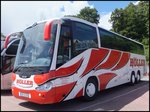 Scania Irizar von Höller-Reisen aus Deutschland im Stadthafen Sassnitz.