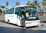 Reisebus von SIERRA Y GONZALEZ steht am Flughafen von Teneriffa, 01-2019