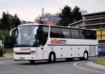 Setra 315 HDH von Aslan Reisen aus Wien im Juni 2015 in Krems unterwegs.