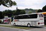 Setra 315 HDH von Aslan Reisen aus Wien im Juni 2015 in Krems unterwegs.