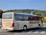 SETRA S415 GT von BAUMFRIED Reisen aus Obersterreich am 23.9.2012 in Krems an der Donau gewesen.