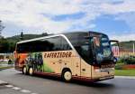 Setra 415 HDH von Raferzeder Reisen aus sterreich am 12.Juli 2014 in Krems.