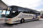 Setra 416 GT-HD von Colonia Reisen aus der BRD am 20.9.2014 in Krems.