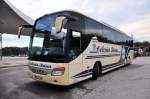 Setra 416 GT-HD von Colonia Reisen aus der BRD am 20.9.2014 in Krems.