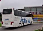 Setra 416 HDH vom Reisebro Koller /sterreich im Oktober 2014 in Krems.