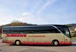 Setra 415 HD von Jrgens aus der BRD am 13.10.2014 in Krems.