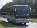 Setra 415 HDH von Madsen aus Dnemark in Sassnitz.