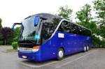 Setra 416 HDH von Exclusive Travel + Bus aus Wien am 22.5.2015 in Krems.