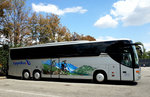 Setra 416 GT-HD von LippeBus.de in Krems gesehen.