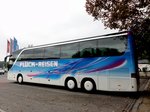 Setra 416 HDH von Flck Reisen aus der Schweiz in Krems gesehen.