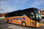 Setra 415 GT-HD von Arnold Reisen aus der BRD in Krems unterwegs.