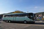 Setra 416 GT-HD von Chalupar aus Wien in Krems gesehen.