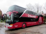 Setra 431 DT von Kerschner Reisen aus Niedersterreich in Krems.