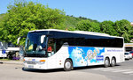 Setra 416 GT-HD von Fredls Reisen aus der BRD in Krems gesehen.