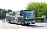 Setra 416 GT- HD von der Fahrwelt Rdel aus der BRD in Krems gesehen.