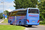 Setra 415 HD von Bauer Reisen aus der BRD in Krems unterwegs.