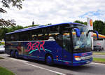 Setra 416 GT-HD von Berr Reisen aus der BRD in Krems gesehen.