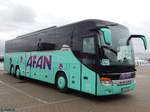 Setra 416 GT-HD von Afan aus Deutschland im Stadthafen Sassnitz.