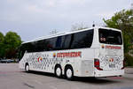 Setra 416 GT- HD von Osterrieder Reisen aus der BRD in Krems.