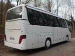 Setra 411 HD von Janzen Reisen aus Deutschland in Binz.